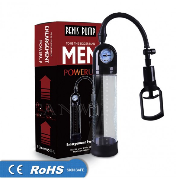 High-End Vacuum Gauge Penis Pump - Penis Enlargement (Extend/Enlarge) 